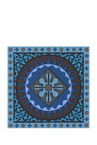 Mosaic Blue Coasters, Set of Six